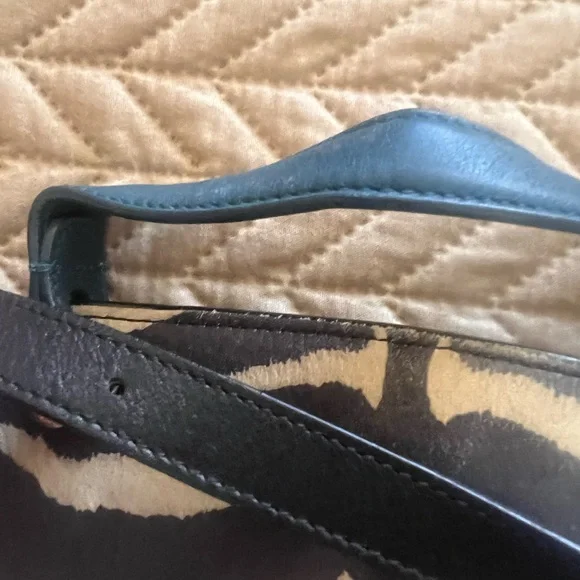 Furla Black and White Shoulder Bag with Zebra Print - Picture 14 of 14